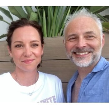 Lucy Gaskell and Mark Bonnar